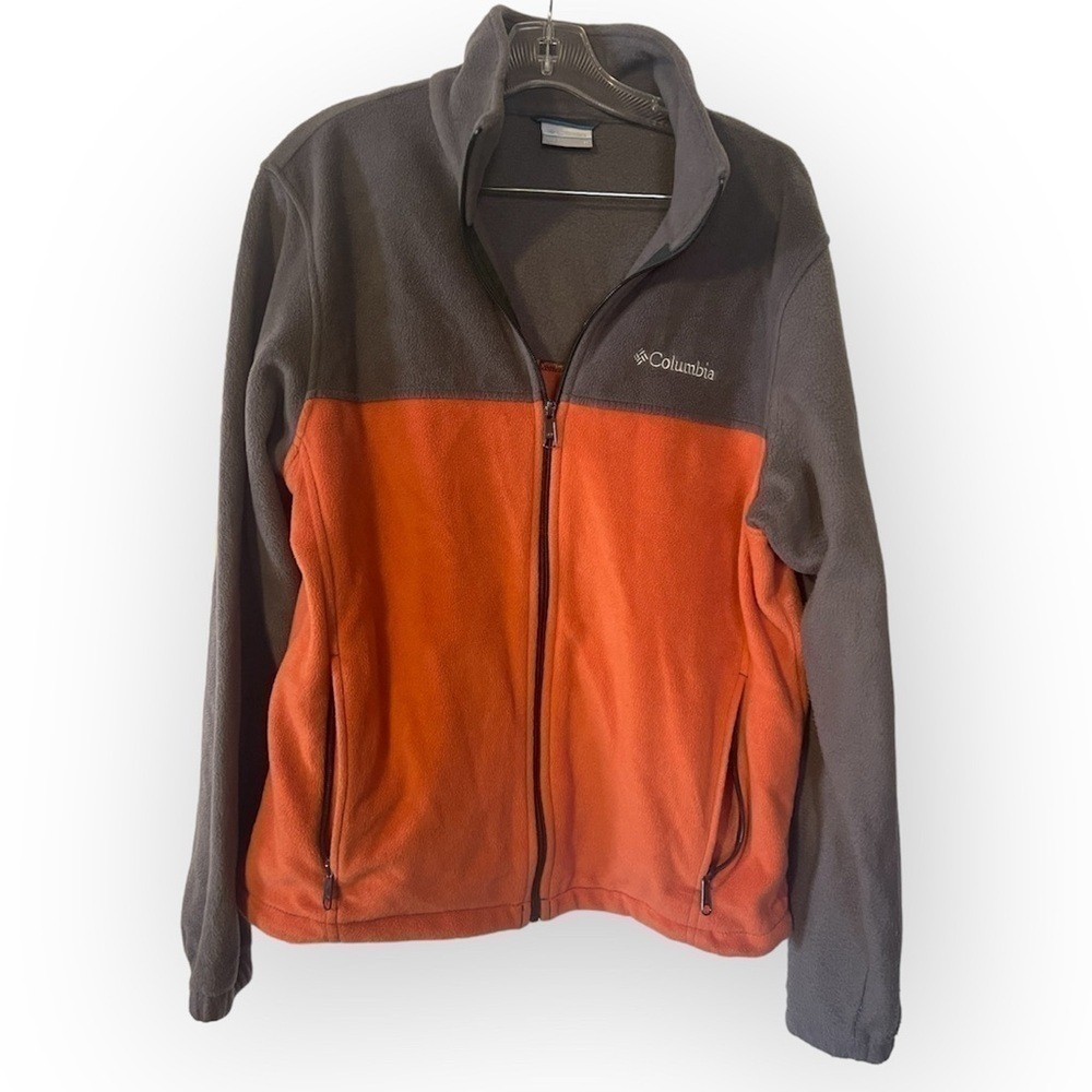 Men’s Columbia fleece jacket size M